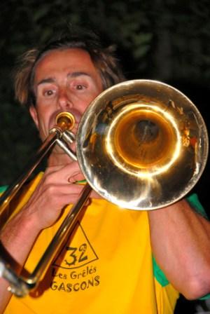 le ben, trombone, banda les Grélés Gascons 32