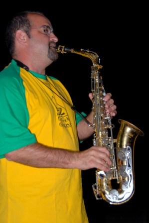 philou, saxophone, banda les Grélés Gascons 32